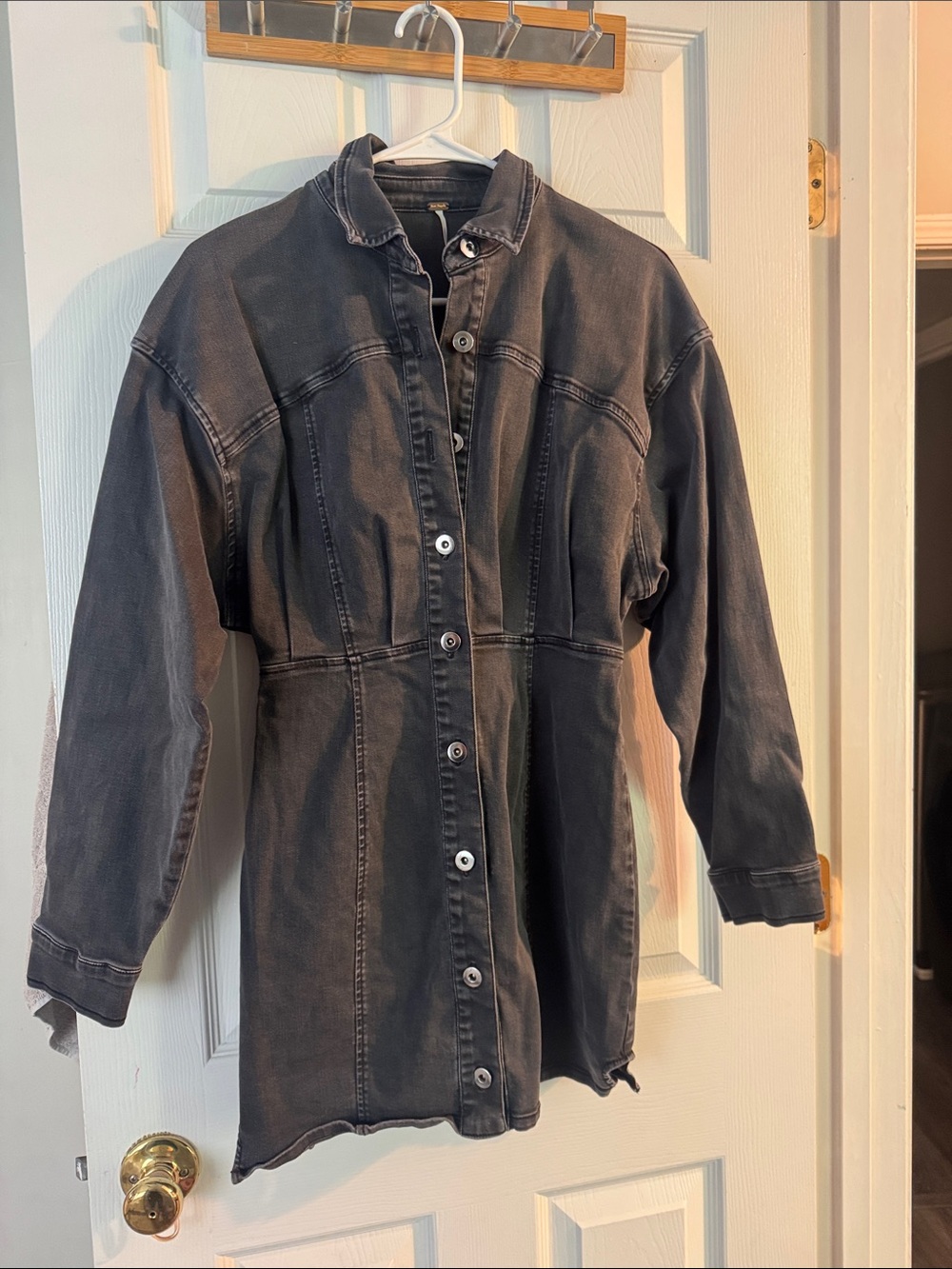 Free People Amber Denim Dress
